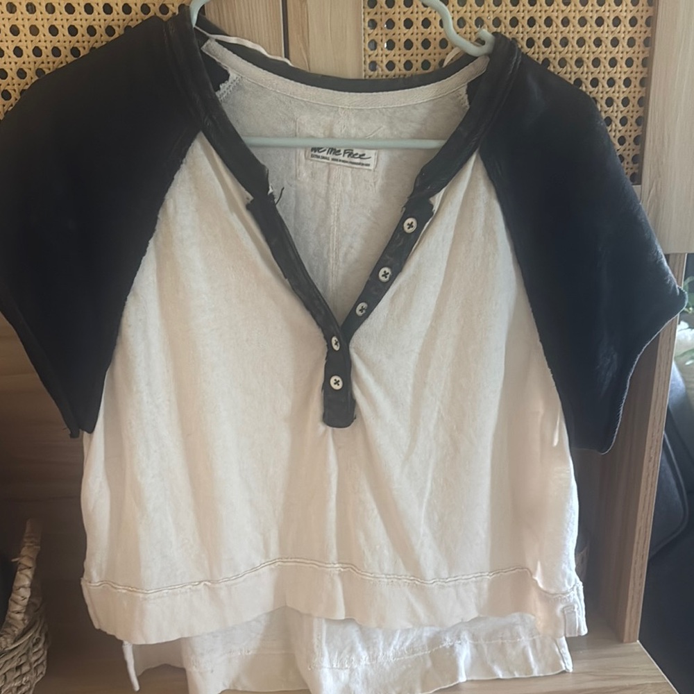 Black and White Women's Top